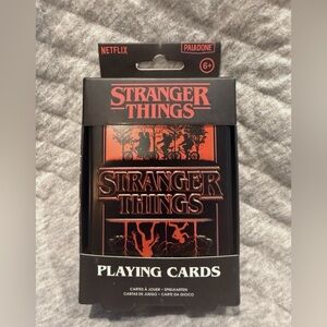 STRANGER THINGS NETFLIX Playing Cards Set NEW From PALADONE EXCLUSIVE